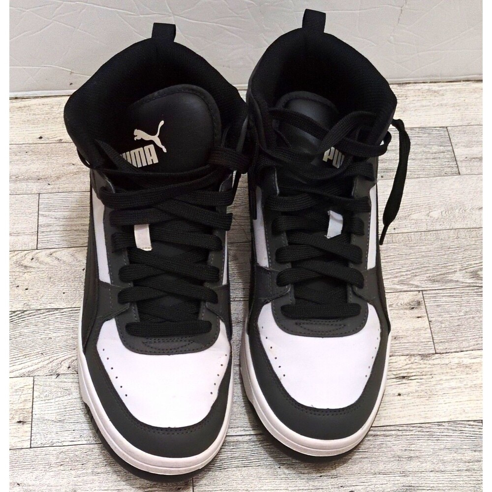 PUMA Rebound Joy Men’s Mid Top Size 9.5 Men's Sneakers Dark Shadow 374765-08